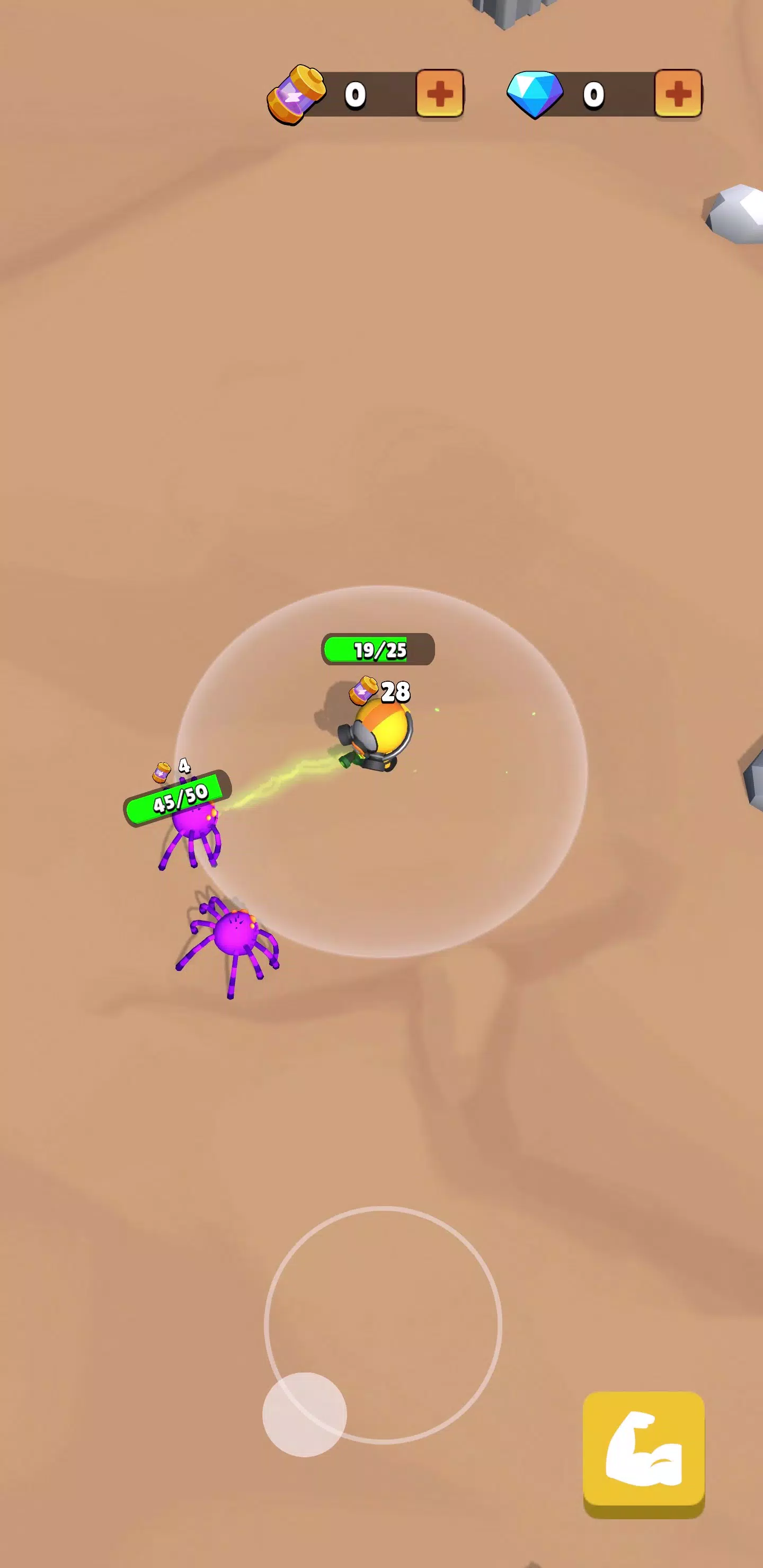 Mars Invasion: Idle RPG Capture d'écran 2