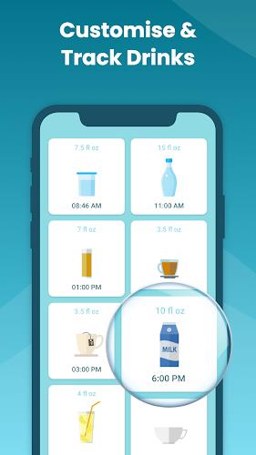 Drink Water Reminder Aquarium スクリーンショット 3