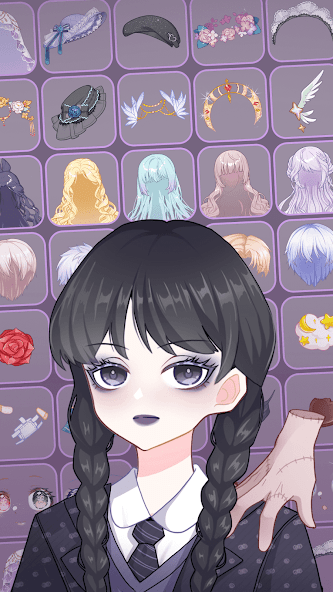 Anime Avatar Maker Creator Mod ภาพหน้าจอ 2