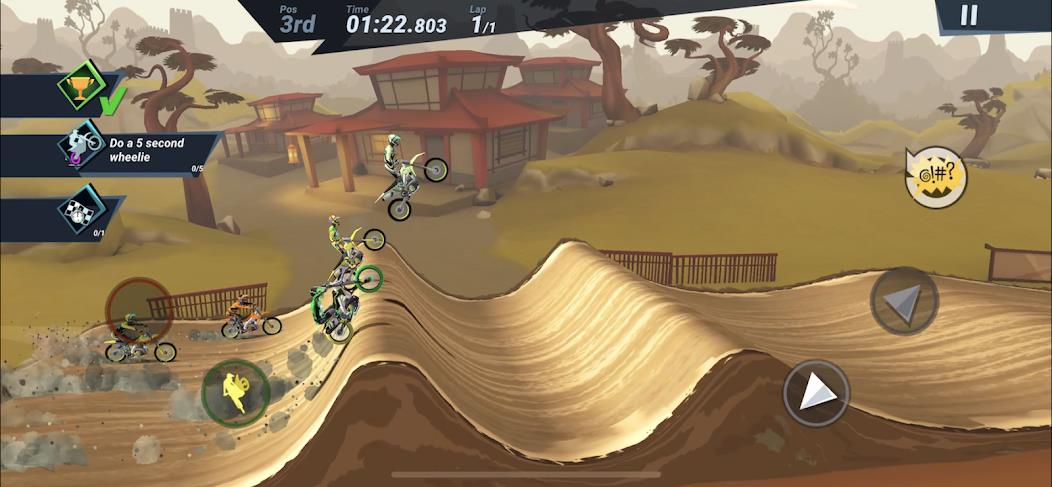 Schermata Mad Skills Motocross 3 Mod 1