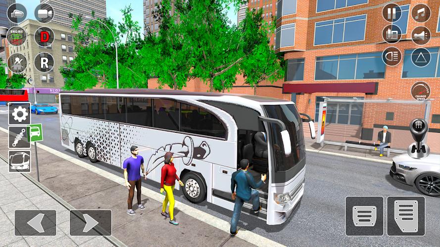 Автобус вождения 3d- Bus Игры Скриншот 2