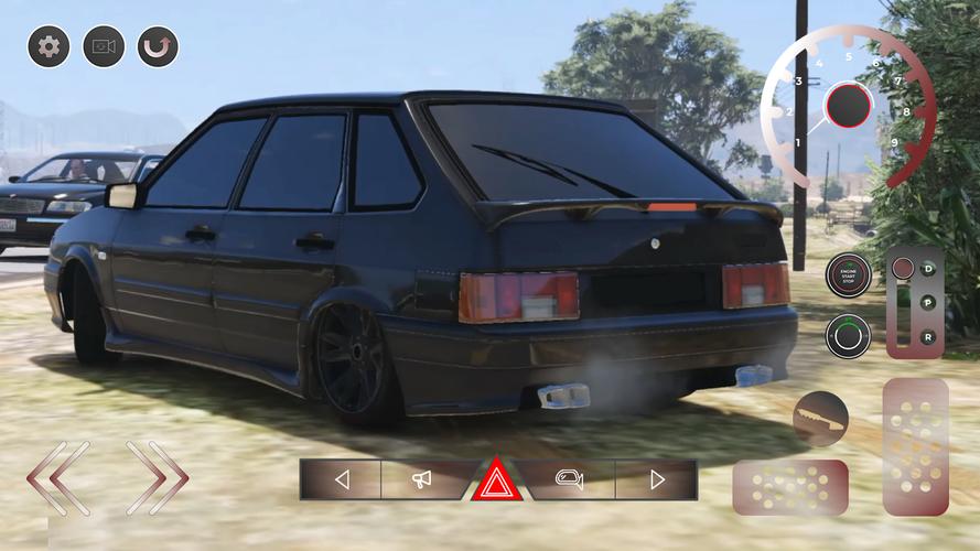 2114 LADA Russian Streets Drag Screenshot 4