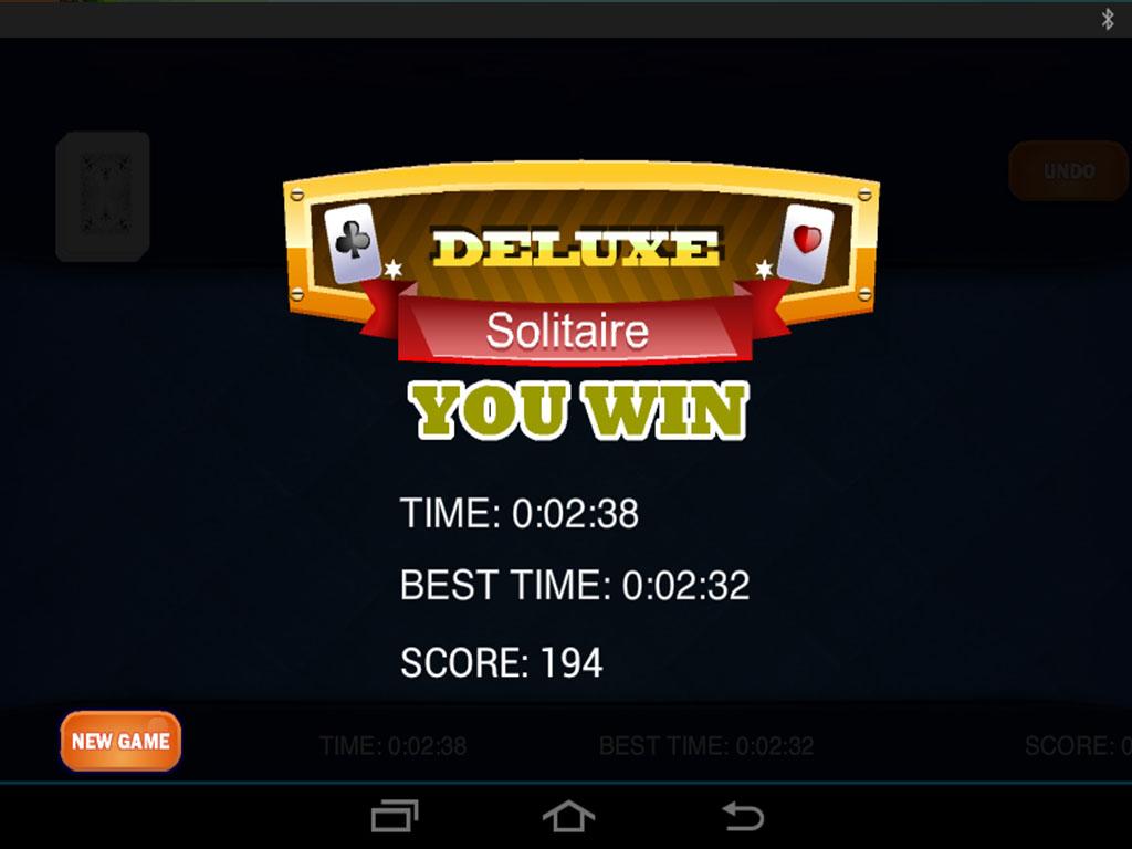 Deluxe Solitaire ภาพหน้าจอ 3