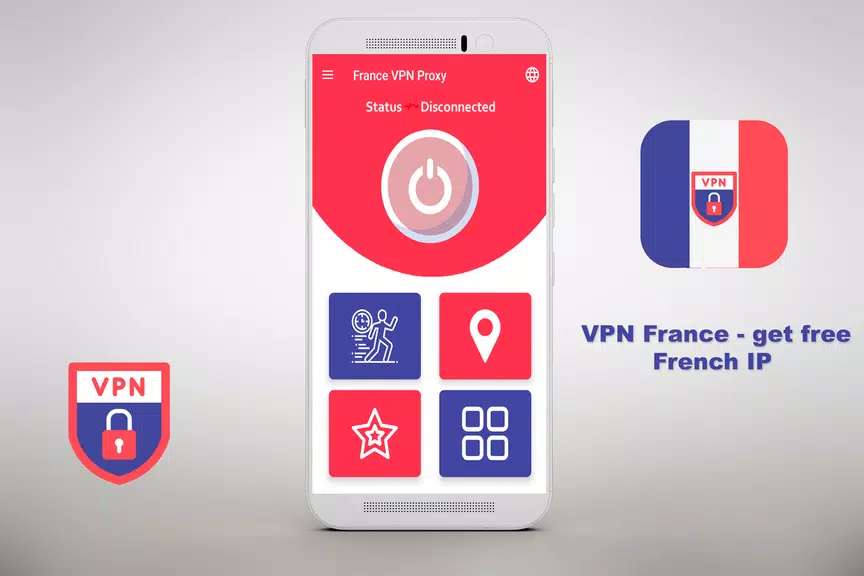 VPN Free - get free French IP Security  ⭐️⭐️⭐️⭐️⭐️ ภาพหน้าจอ 3