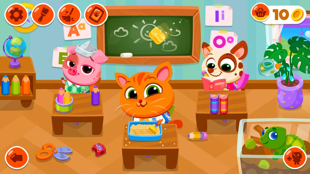 Bubbu School - My Virtual Pets Screenshot 1
