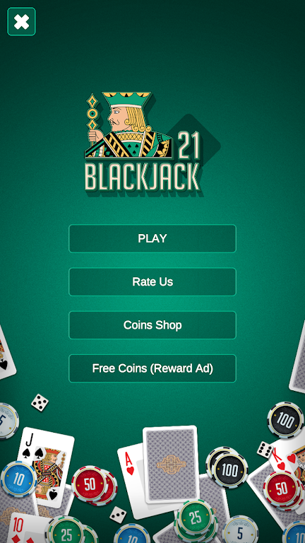 BlackJack TwentyOne Schermafbeelding 1