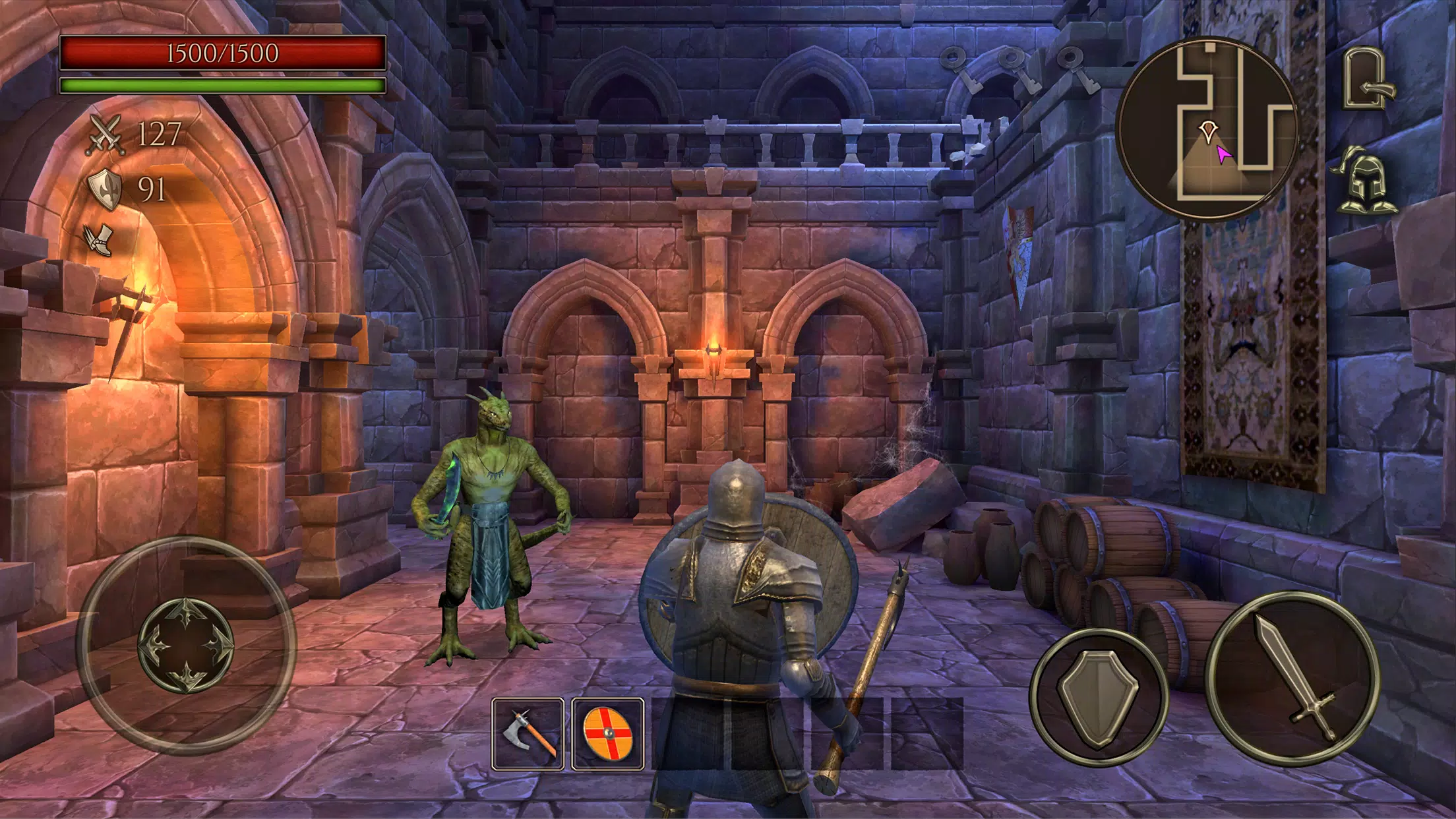 Ghoul Castle 3D - Action RPG Screenshot 4