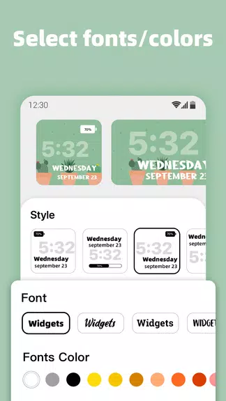 MagicWidgets - Widgets iOS Capture d'écran 3