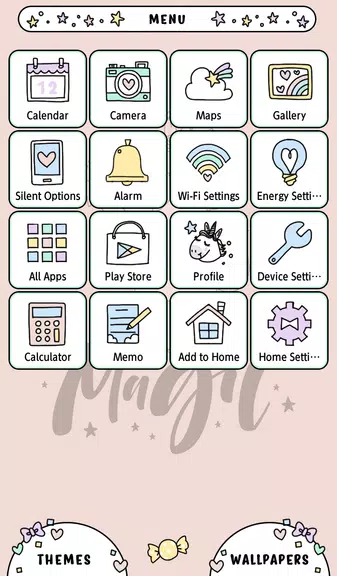 Unicorn Magic Theme應用截圖第2張