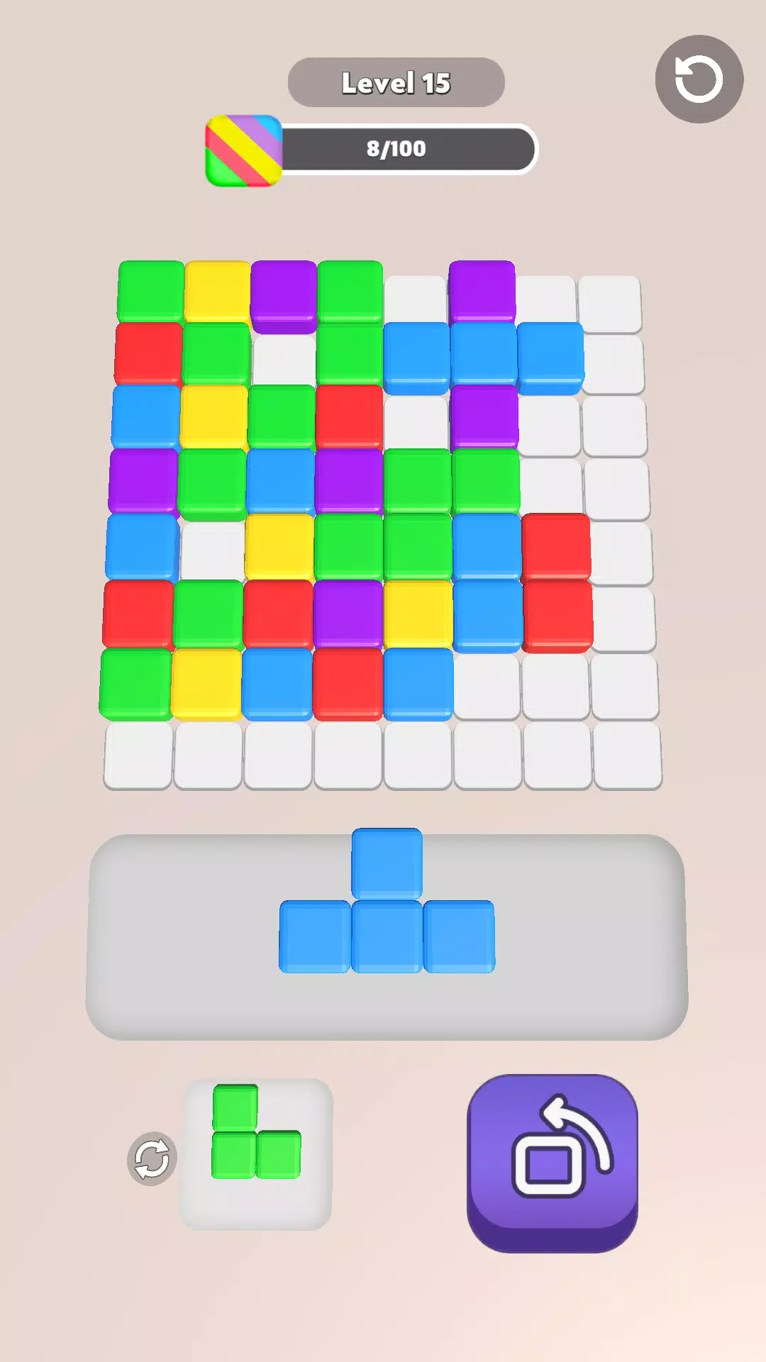 Block Puzzle 3D Captura de pantalla 2