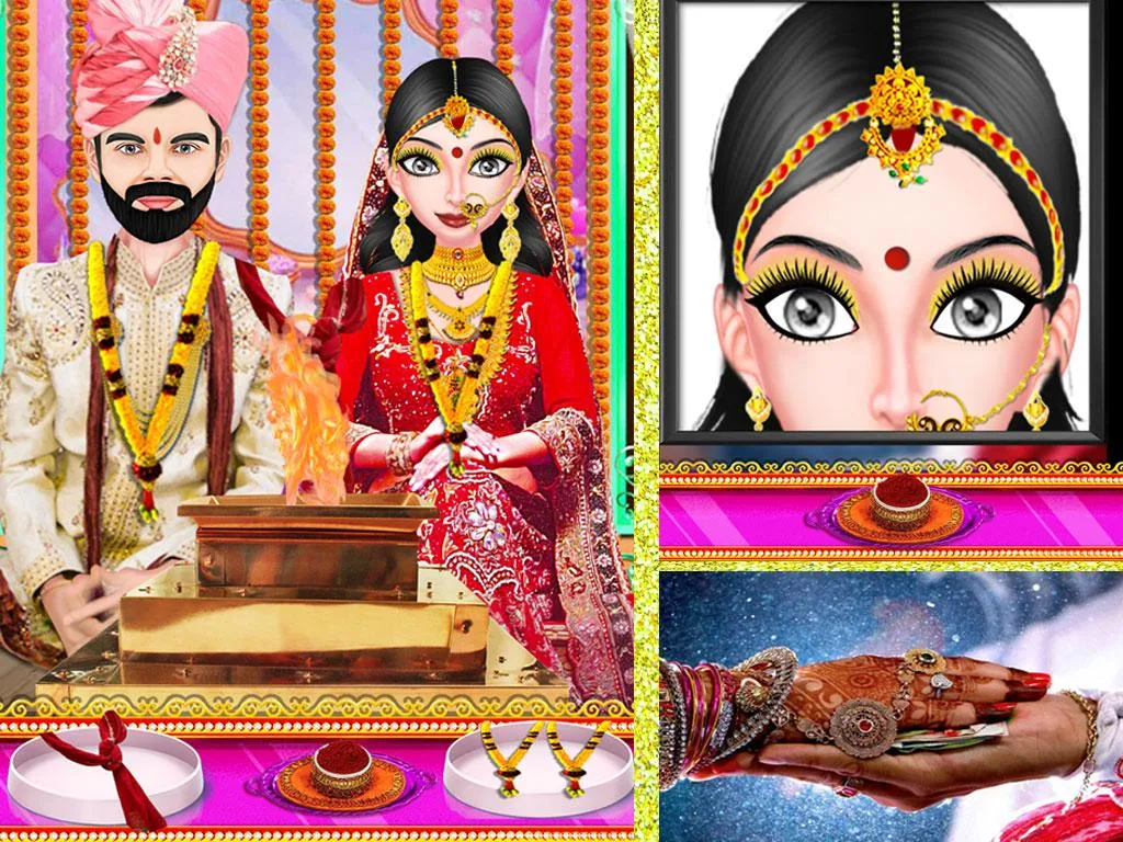 Indian Royal Wedding Beauty Ảnh chụp màn hình 2
