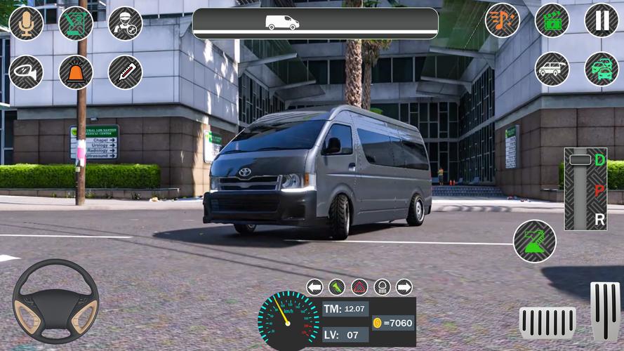 Dubai Van Simulator Car Games Captura de tela 2