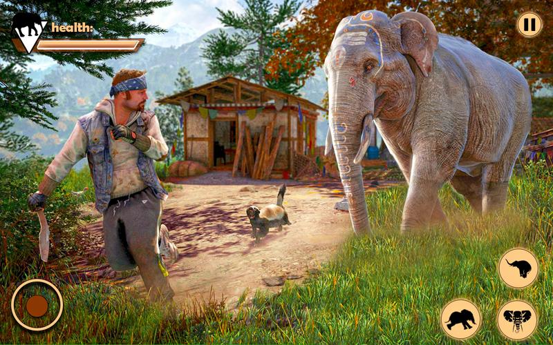 Elephant Simulator स्क्रीनशॉट 1