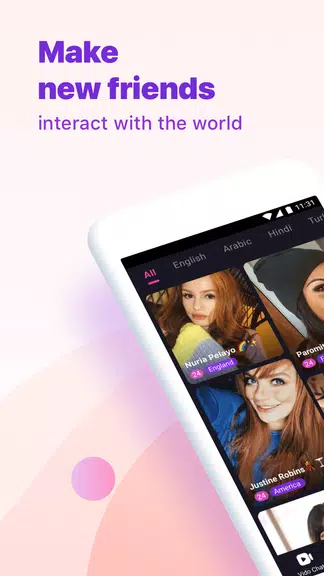Para Me - online video chat Ekran Görüntüsü 1