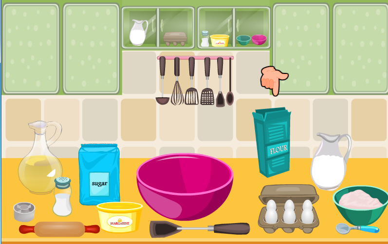 Cake Girls Games Cooking Games Mod Скриншот 1