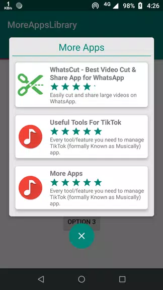 More Apps Library Captura de tela 1