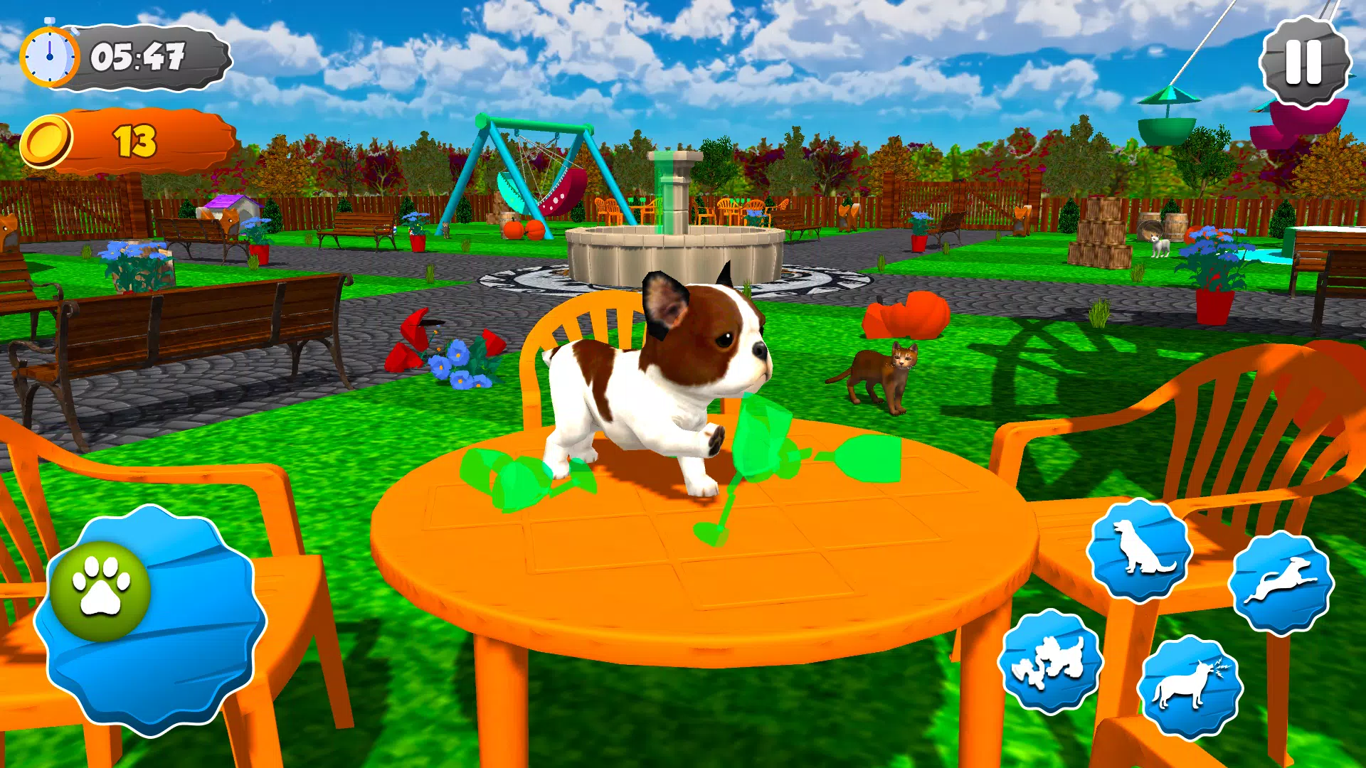 Schermata Pet Dog Game: Virtual Dog Sim 3