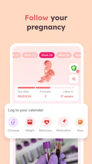 Momly: Pregnancy App & Tracker應用截圖第2張