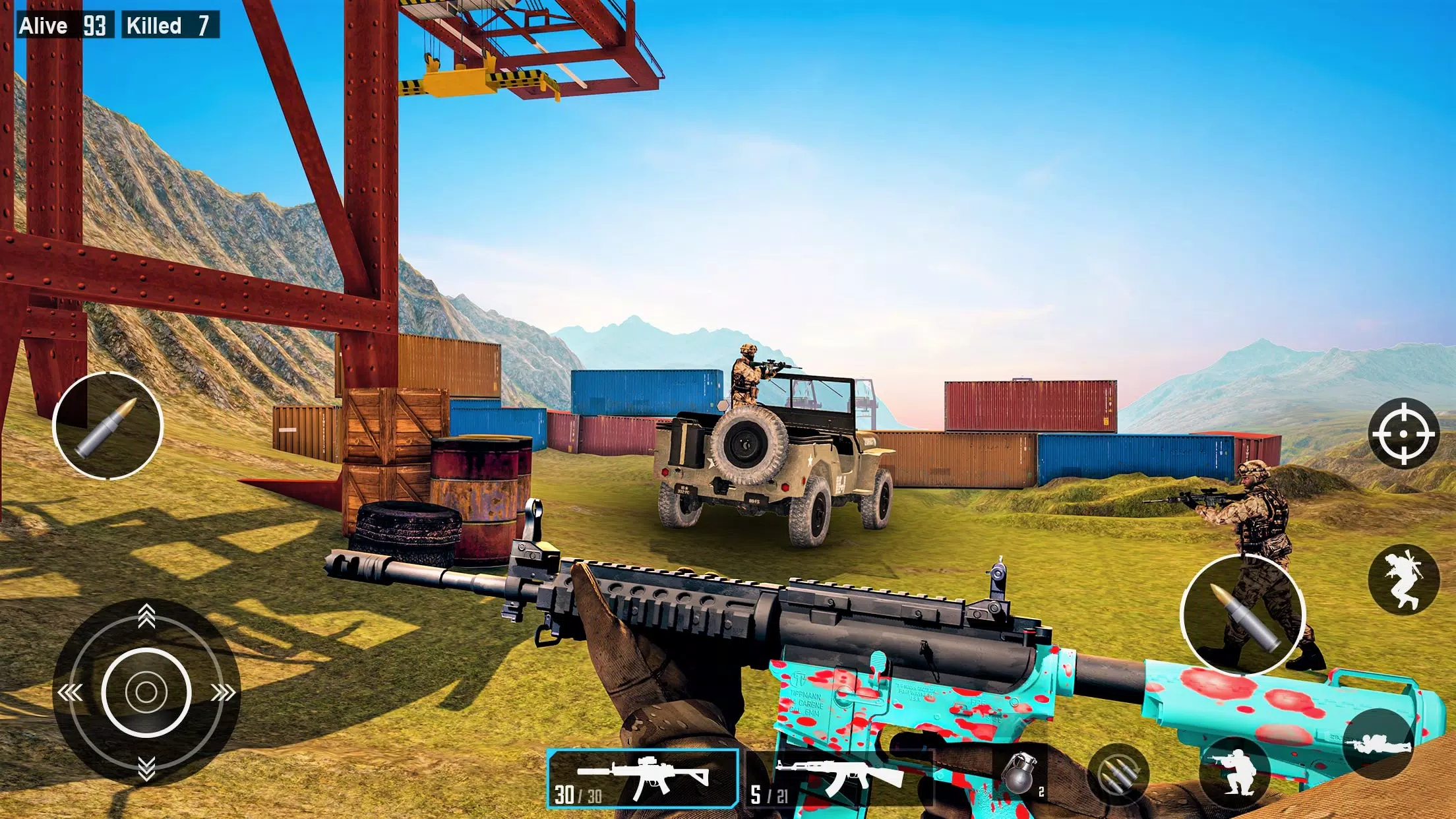 Commando Gun Shooting Games 스크린샷 2