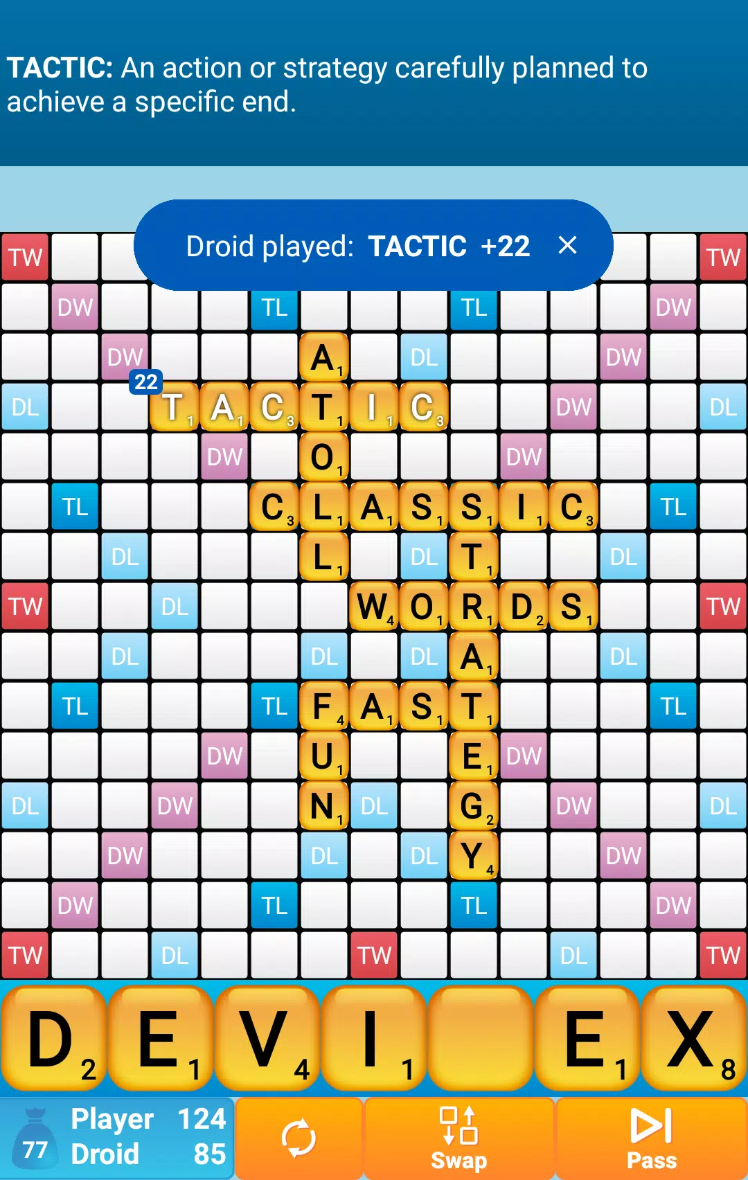 Classic Words Solo Captura de tela 1