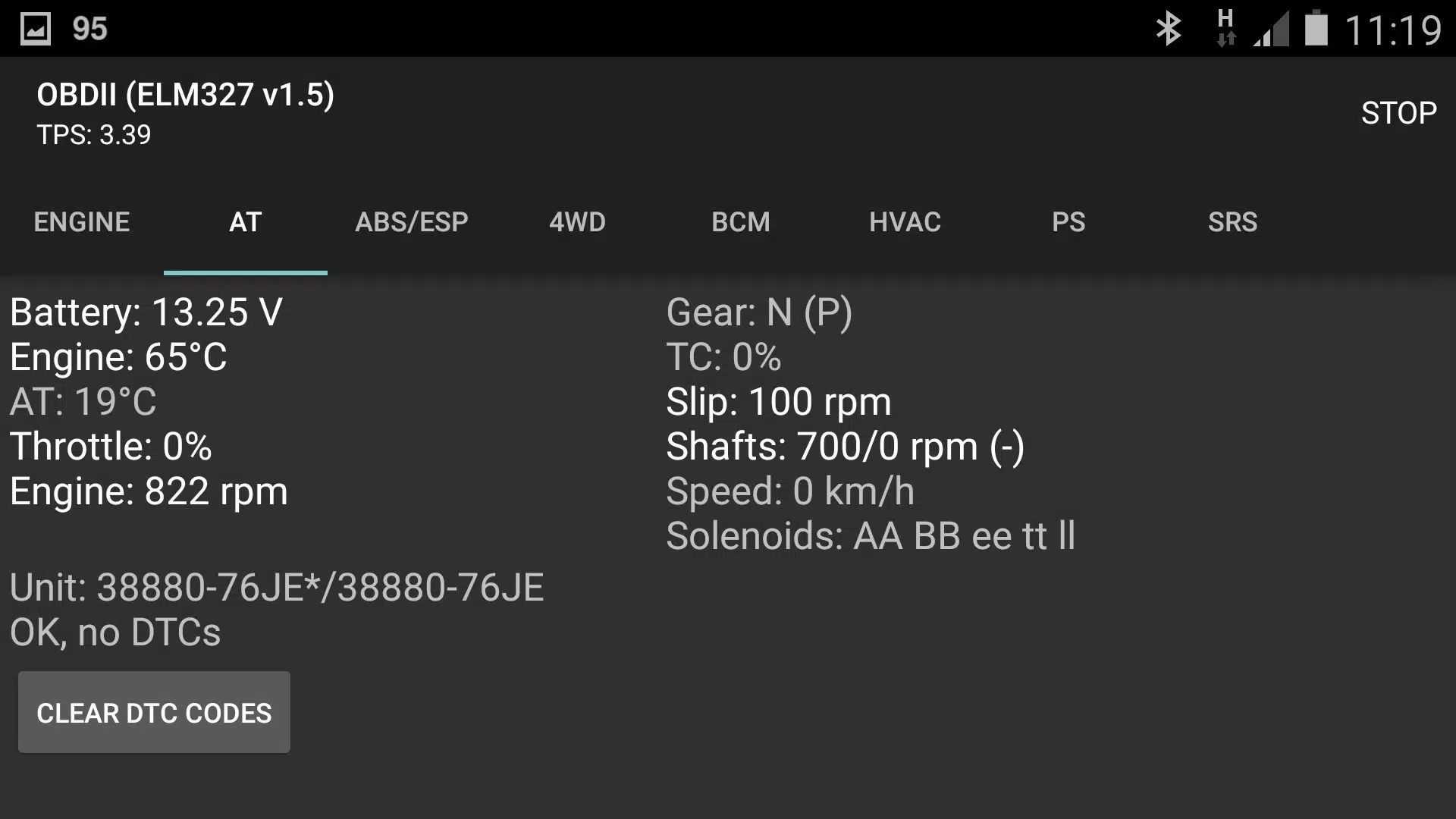 SZ Viewer: read DTC for Suzuki Captura de tela 2