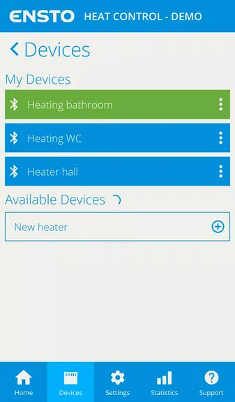 Ensto Heat Control App スクリーンショット 4