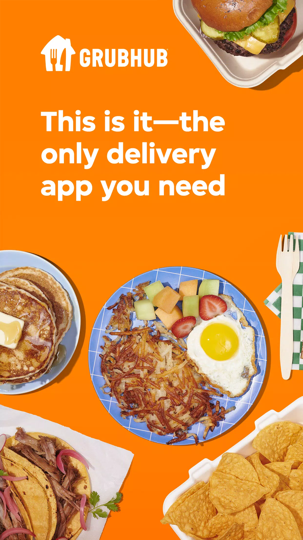 Grubhub Tangkapan skrin 1