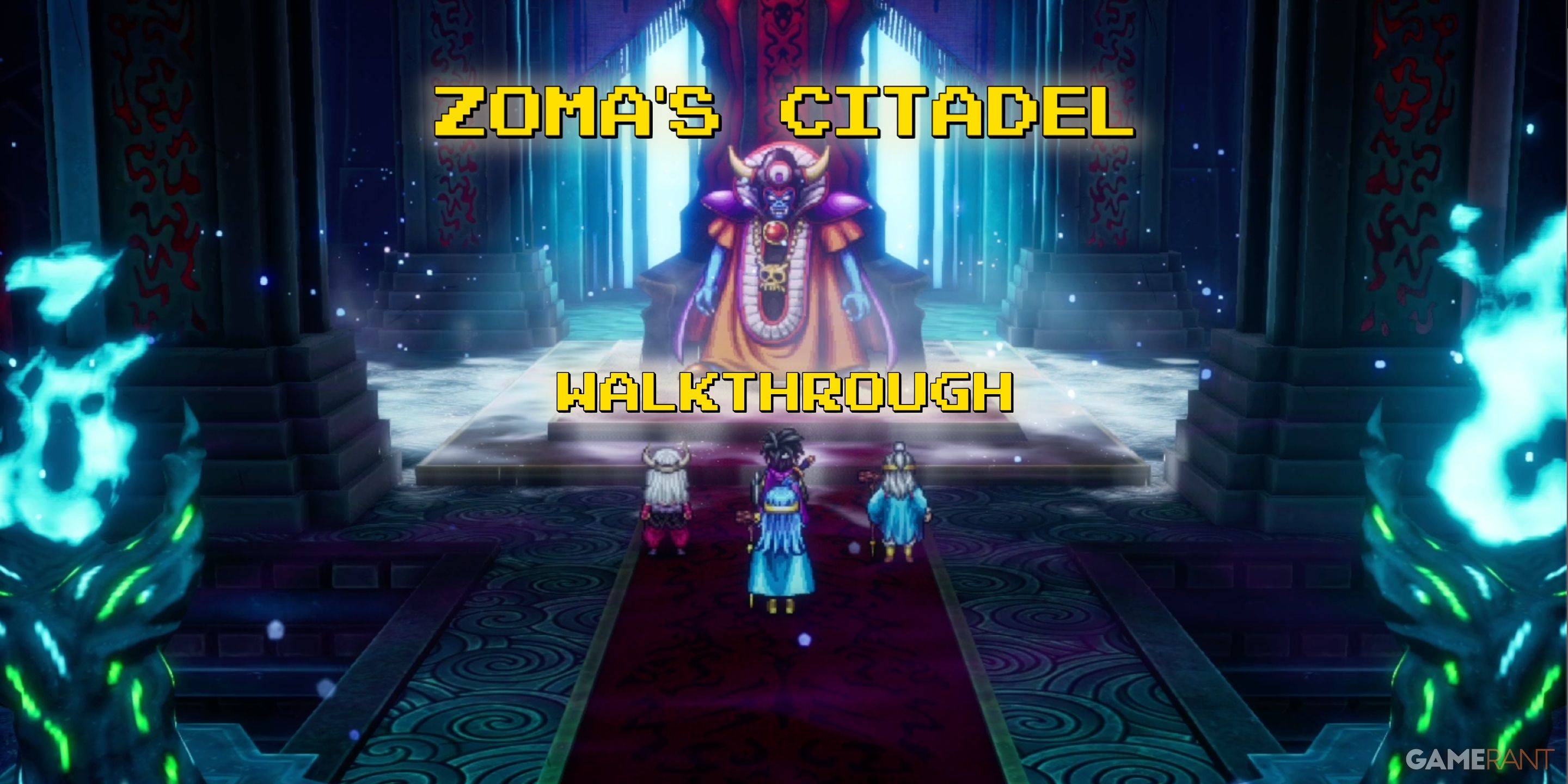 Dragon Quest 3 Remake: Navigate Zoma's Citadel
