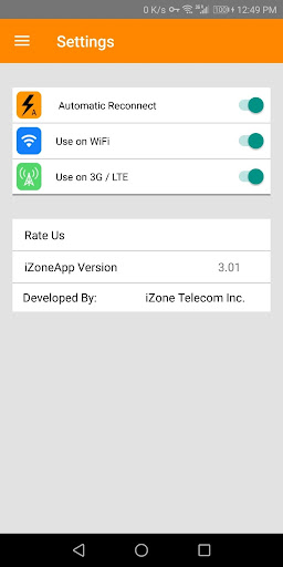 IZONE APP VPN應用截圖第4張