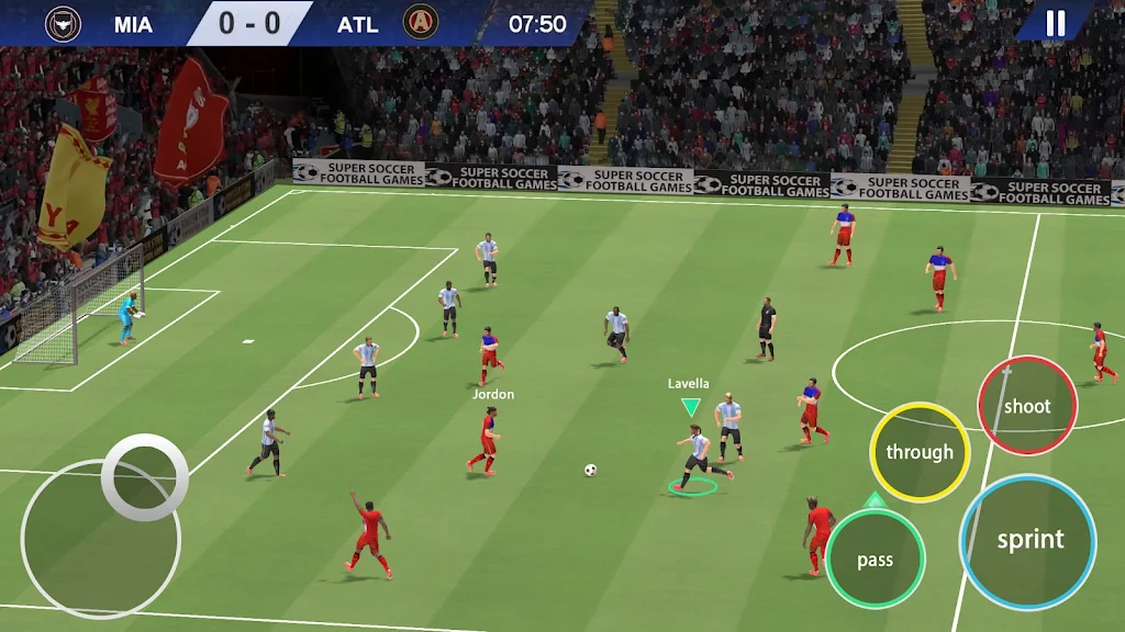 Soccer Football Game 2023 Captura de pantalla 1