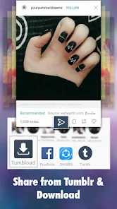 Photo & Video Explorer and Downloader for Tumblr Schermafbeelding 2