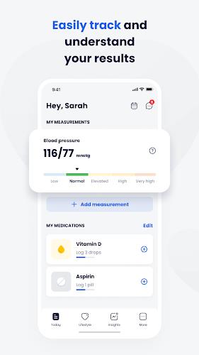 Schermata Cardi Health 3