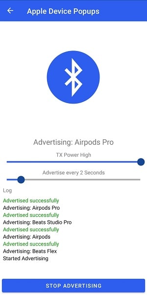 Bluetooth Le Spam スクリーンショット 4
