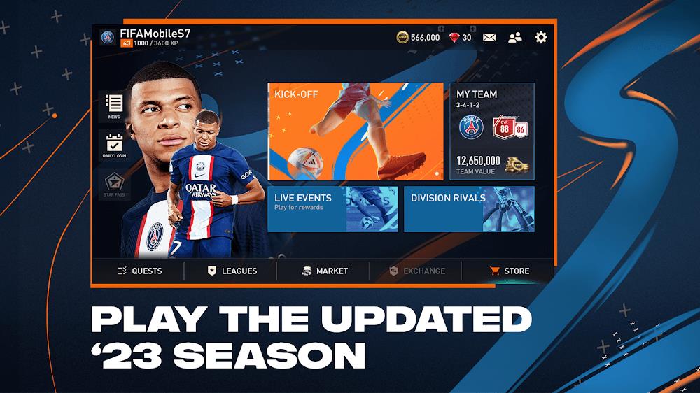FIFA Soccer Mobile應用截圖第4張
