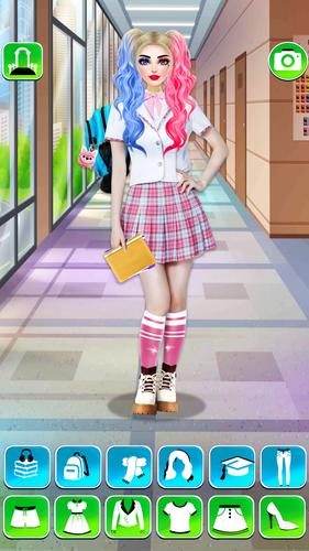 College Girls Fashion Dress Up Скриншот 3