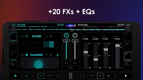 edjing Mix :DJミュージックミキサーコンソール スクリーンショット 3