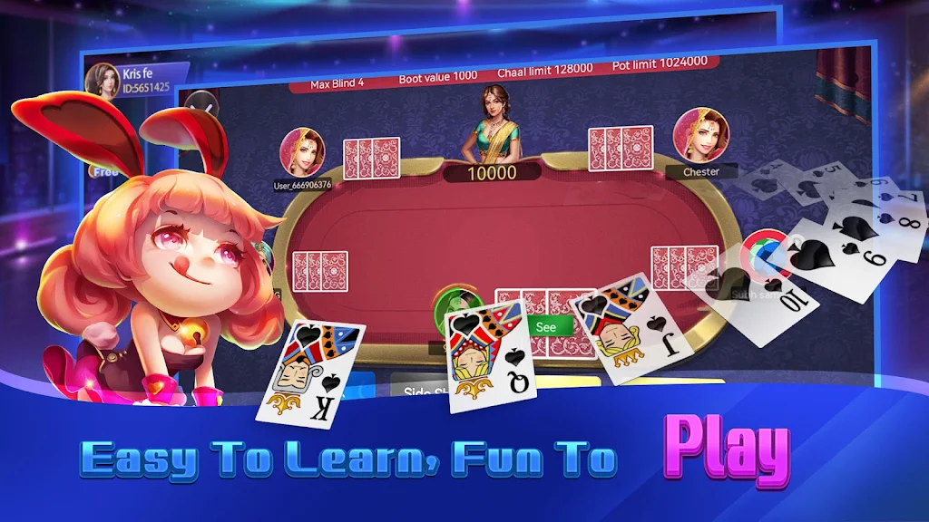 Teen Patti Glory - Online Game應用截圖第3張