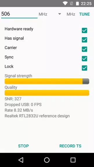 Schermata DVB-T Driver 2