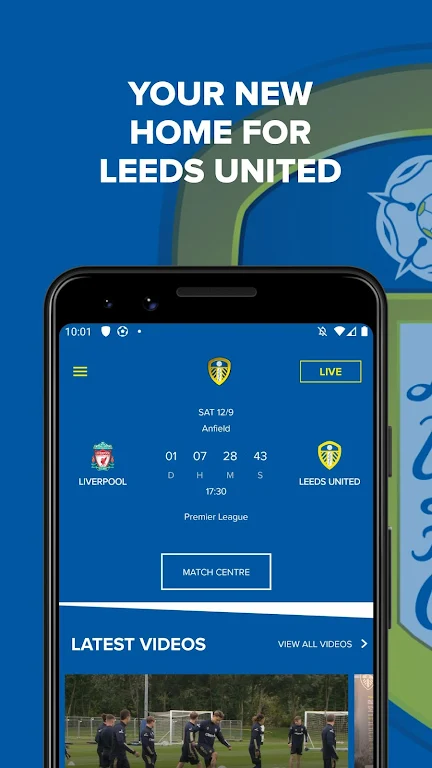 Leeds United Official Zrzut ekranu 1