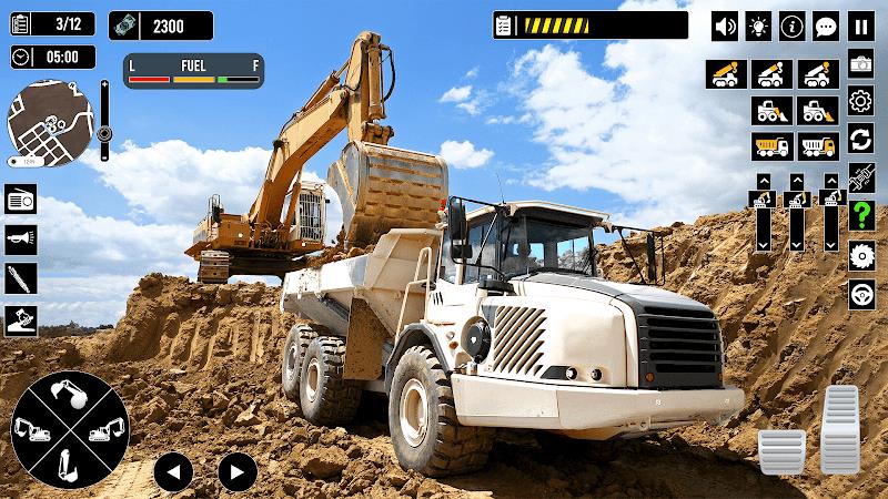 Construction Game: Truck Games Tangkapan skrin 2