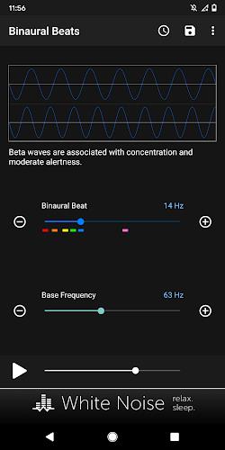Binaural Beats Generator ภาพหน้าจอ 1