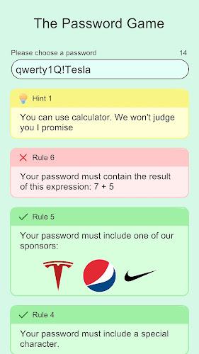 The Password Game应用截图第3张