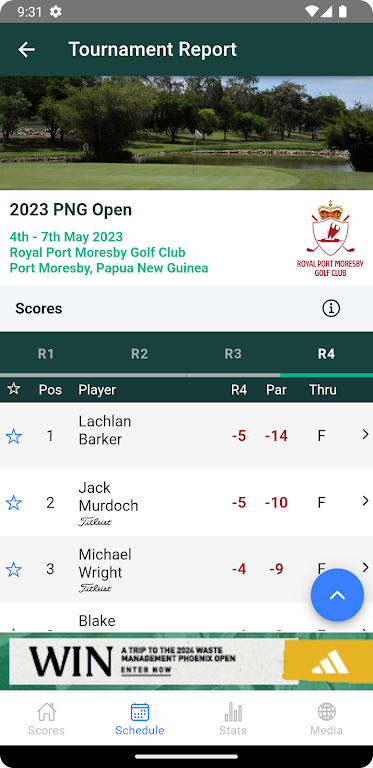 PGA Tour of Australasia Captura de tela 4