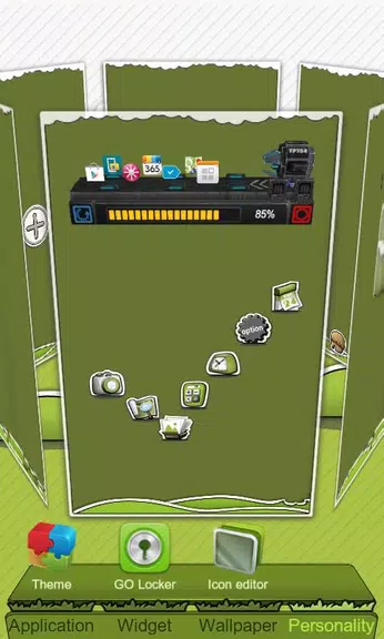 Next Launcher Theme P.Sheep應用截圖第2張