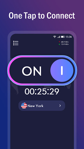 Rapid VPN - Free & Fast & Unlimited Security Proxy スクリーンショット 1