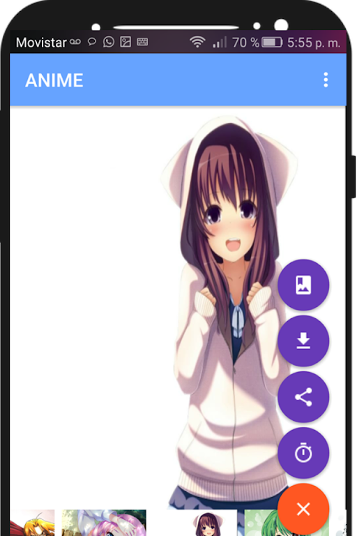 anime images for wallpaper Screenshot 2