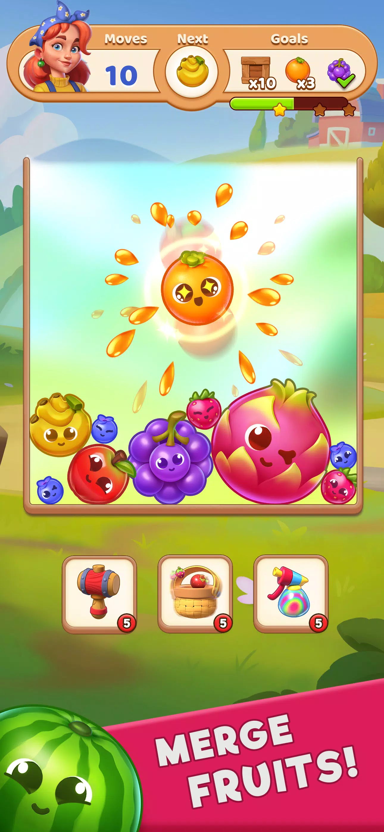 FruitFall! ภาพหน้าจอ 1