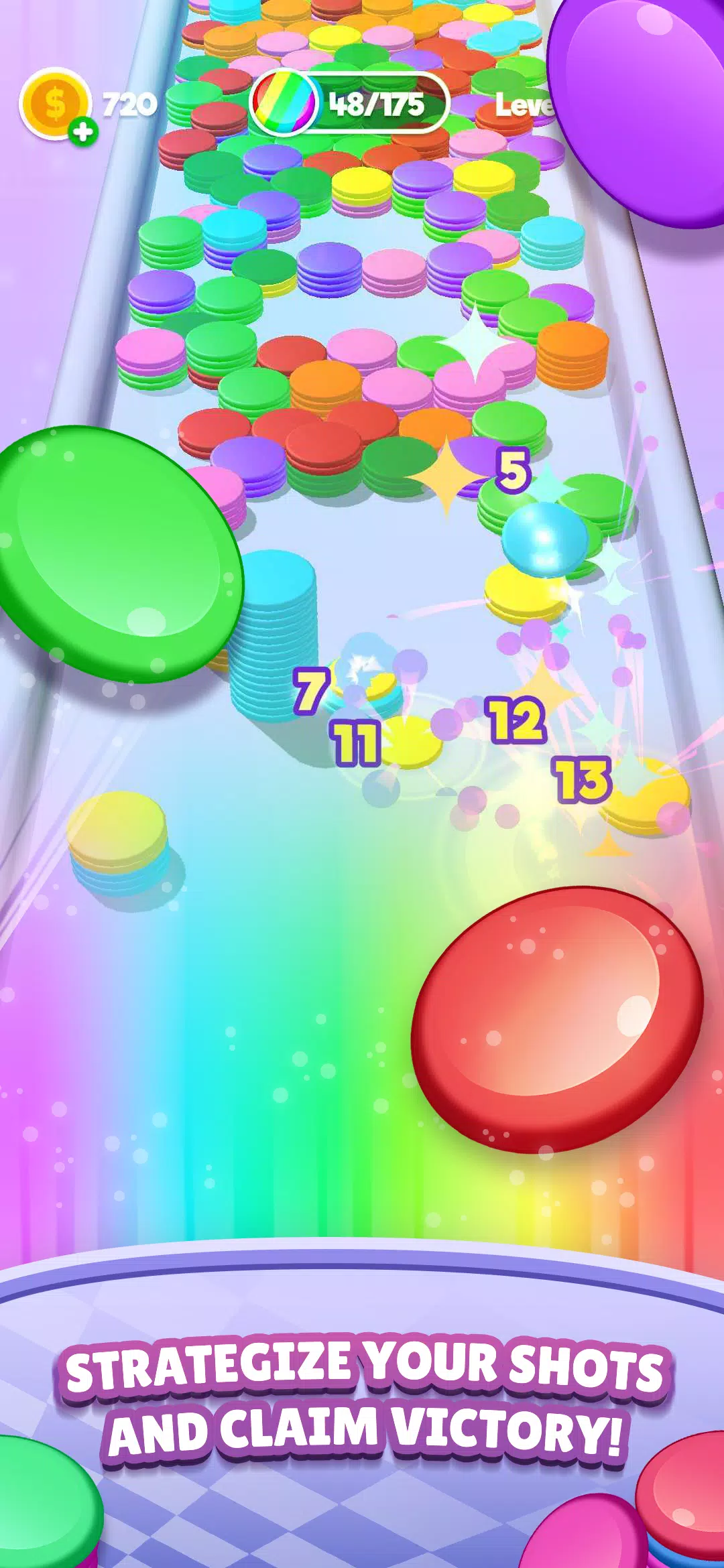 Stack Blast - Disk Shooter ภาพหน้าจอ 4