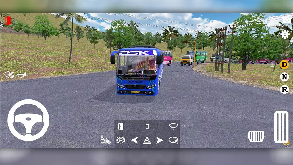 Bus Simulator Kerala स्क्रीनशॉट 1