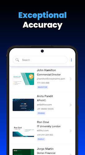 Business Card Scanner by Covve ဖန်သားပြင်ဓာတ်ပုံ 3
